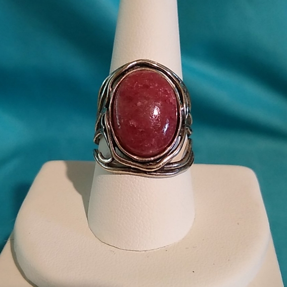 Sterling Silver Carnelian Ring - Picture 3 of 9